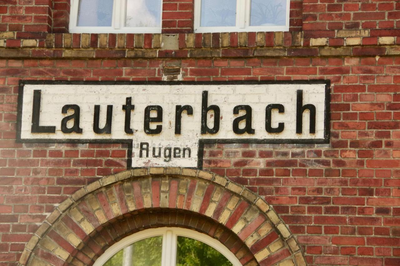 Urlaubsbahnhof-Stellwerk Apartment Lauterbach  Luaran gambar