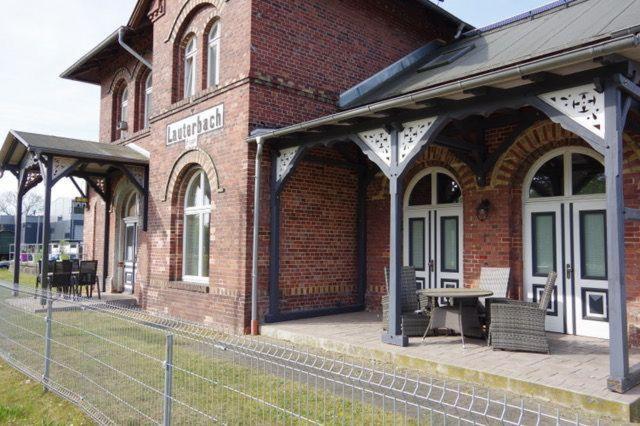 Urlaubsbahnhof-Stellwerk Apartment Lauterbach  Luaran gambar