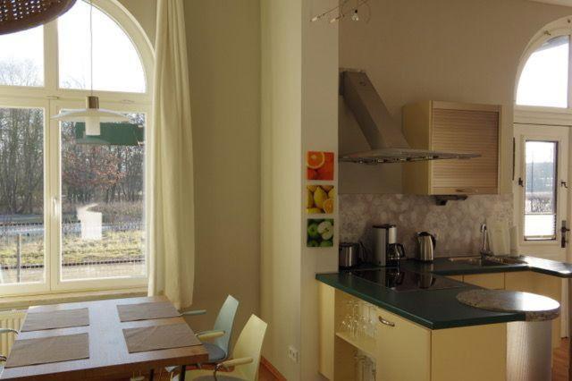 Urlaubsbahnhof-Stellwerk Apartment Lauterbach  Luaran gambar
